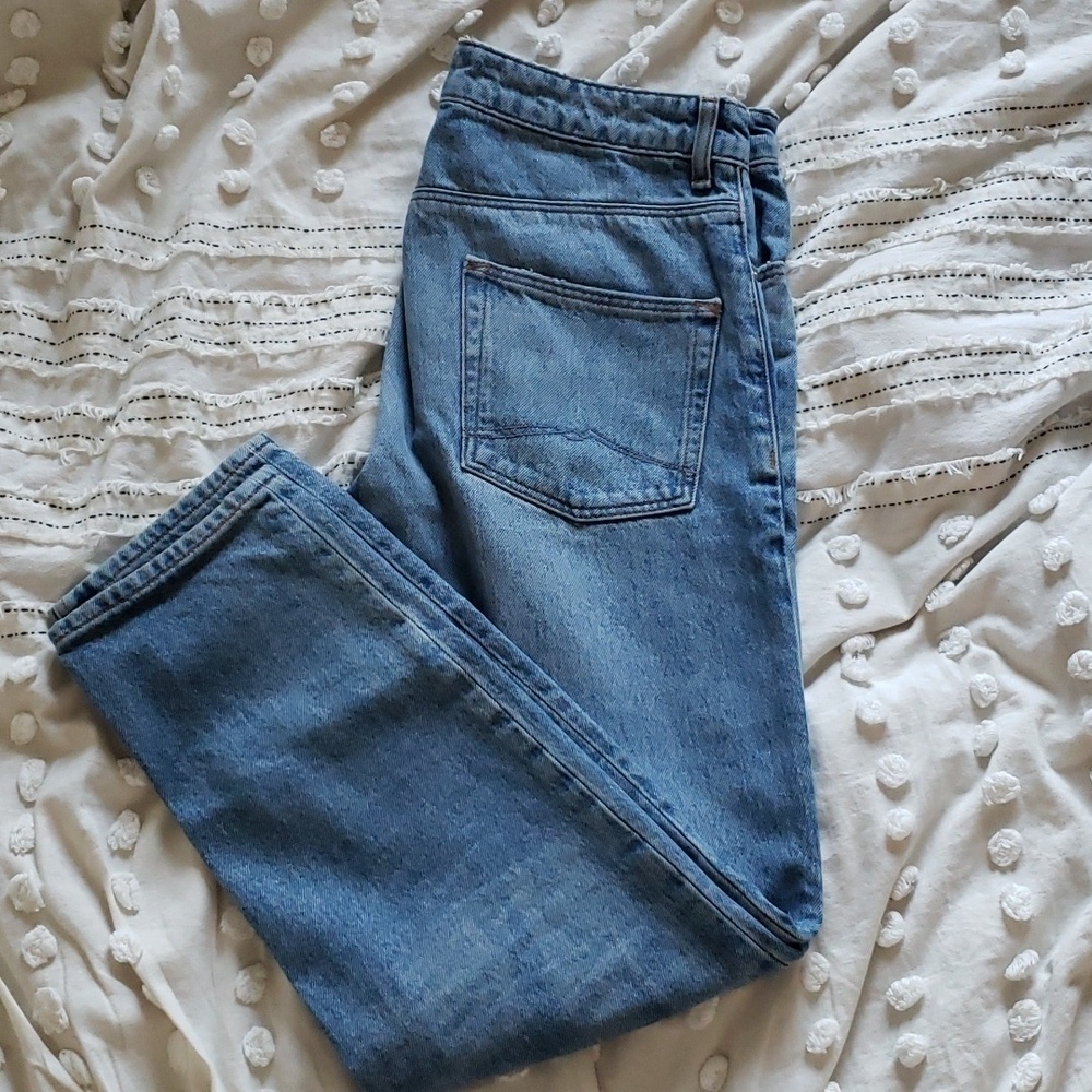 Asos men's blue jeans straight 30 x 32